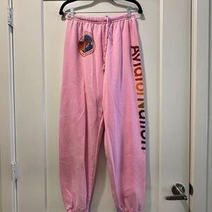 Aviator Nation Hamptons Pink Sweatpants